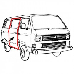 Joint de porte coulissante droite T3 05/1979 à 08/1992