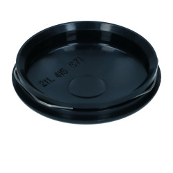 Black horn button for Volkswagen Beetle from 1968 Standard