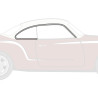 Roof strip and window Karmann Ghia from 08/1959 to 07/1971