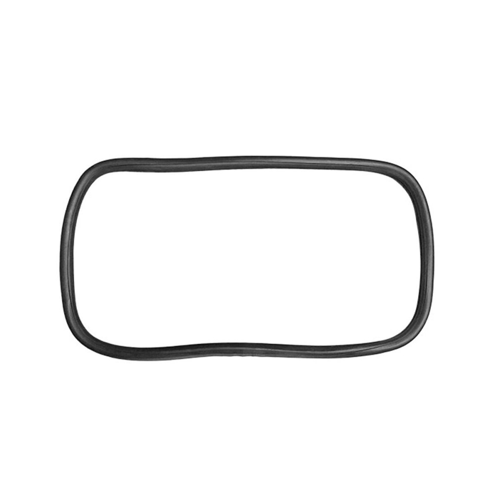 Rear window seal Deluxe (alu trim)