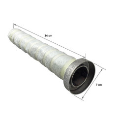 Muffler for Long Stinger, small flange