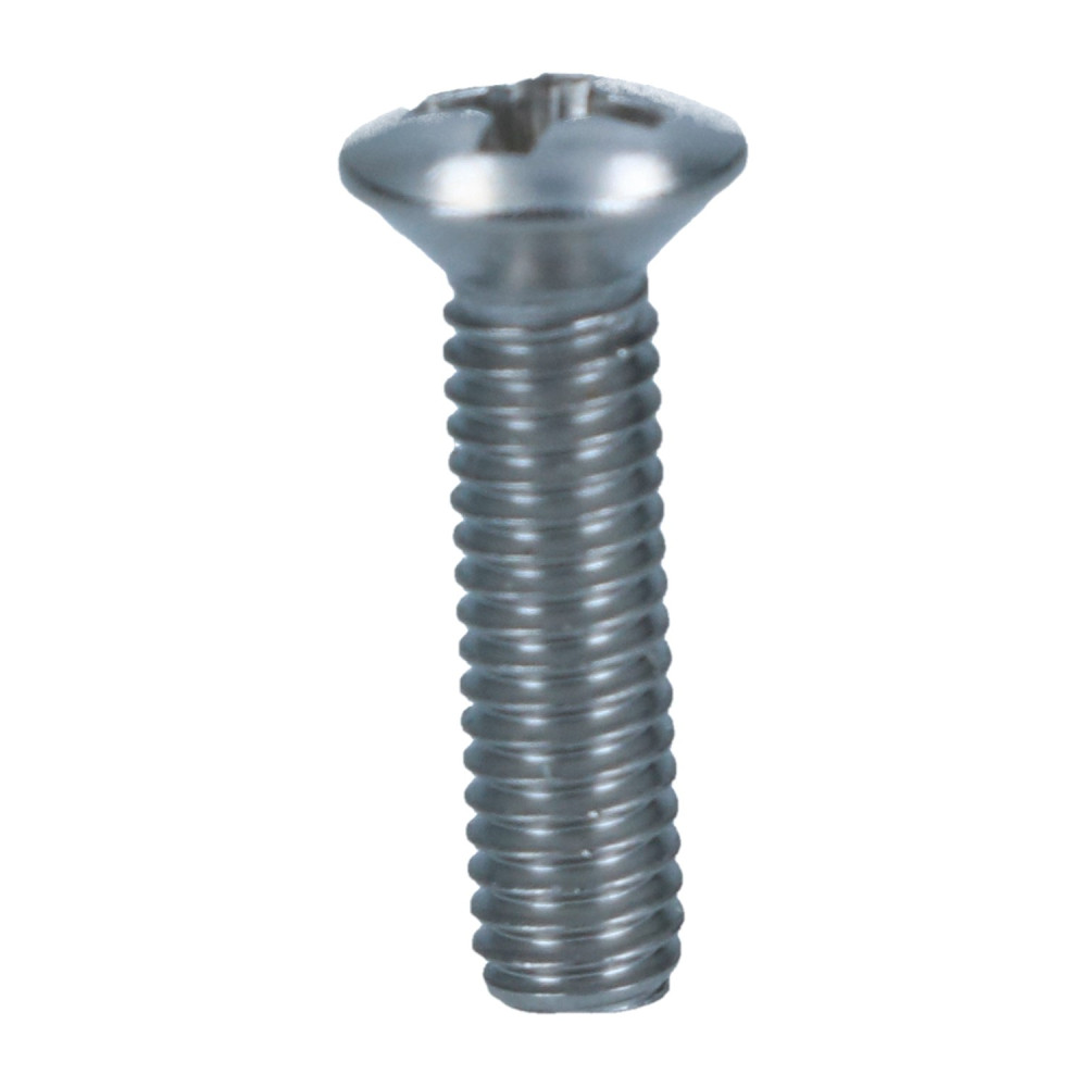 Screw countersunk head is rounded RVS M4x16 Din 966