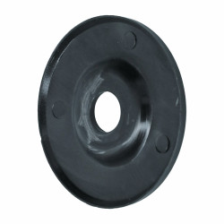 Plastic washer to protect the belt screw hole