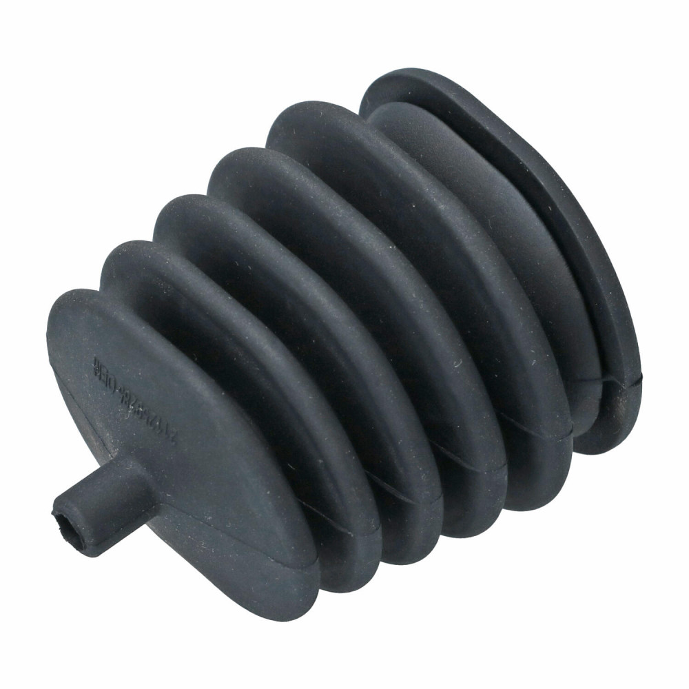 Rubber operation rod front fresh air flap