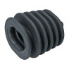 Rubber operation rod front fresh air flap