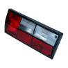 Tail light right red and white