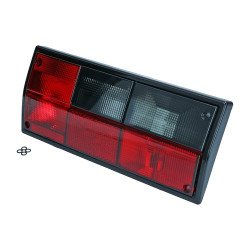 Tail light right red and smoke