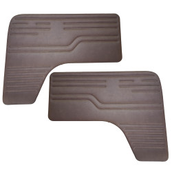 Door panels front brown