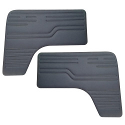 Door panels front black...