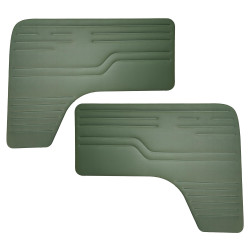 Door panels front green...