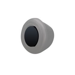 Cap differential lock button