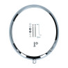 Headlamp ring with regulator screw on 20.20h