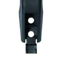 Poignée de porte noire