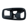 Trimplate doorhandle inside black