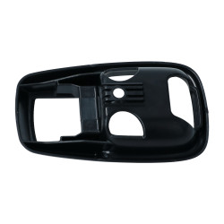 Trimplate doorhandle inside black