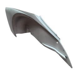 Rear lower inner fender 64cm left
