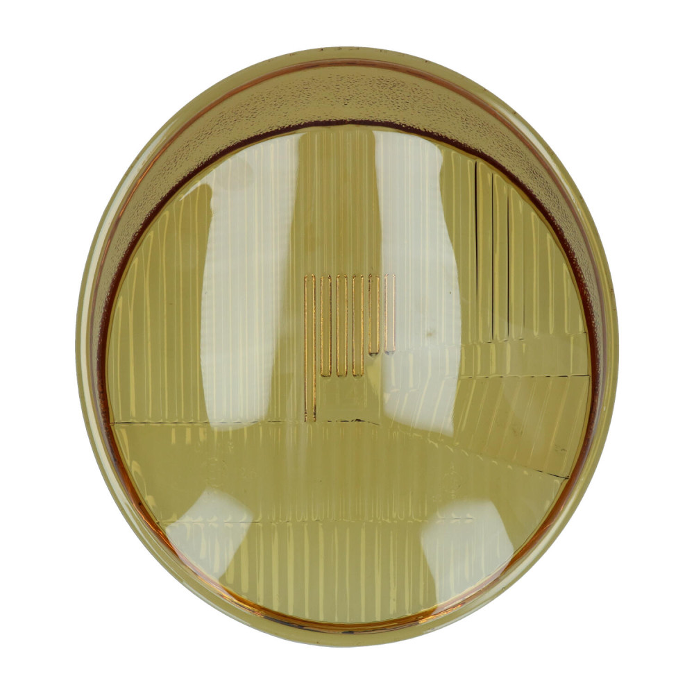 Verre phare avant jaune style 911 jusqu'en 1967