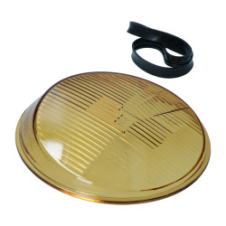 Headlight lense 911 style yellow