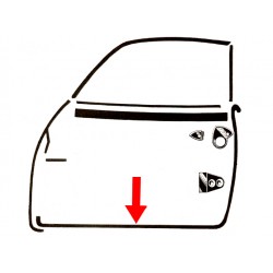 Joint de porte gauche Karmann-Ghia 