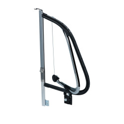 Vent window assembly left