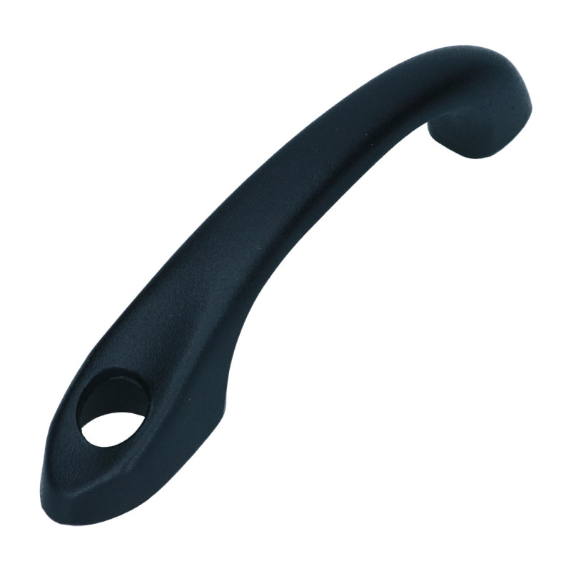 Front hood handle black