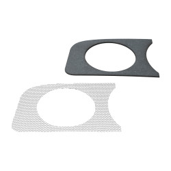 Cache grille 1 instrument 80mm