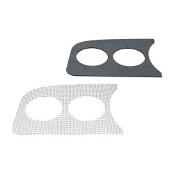 Cache grille 2 instruments 52 mm