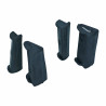 Rubbers for hinge cargo door double cab