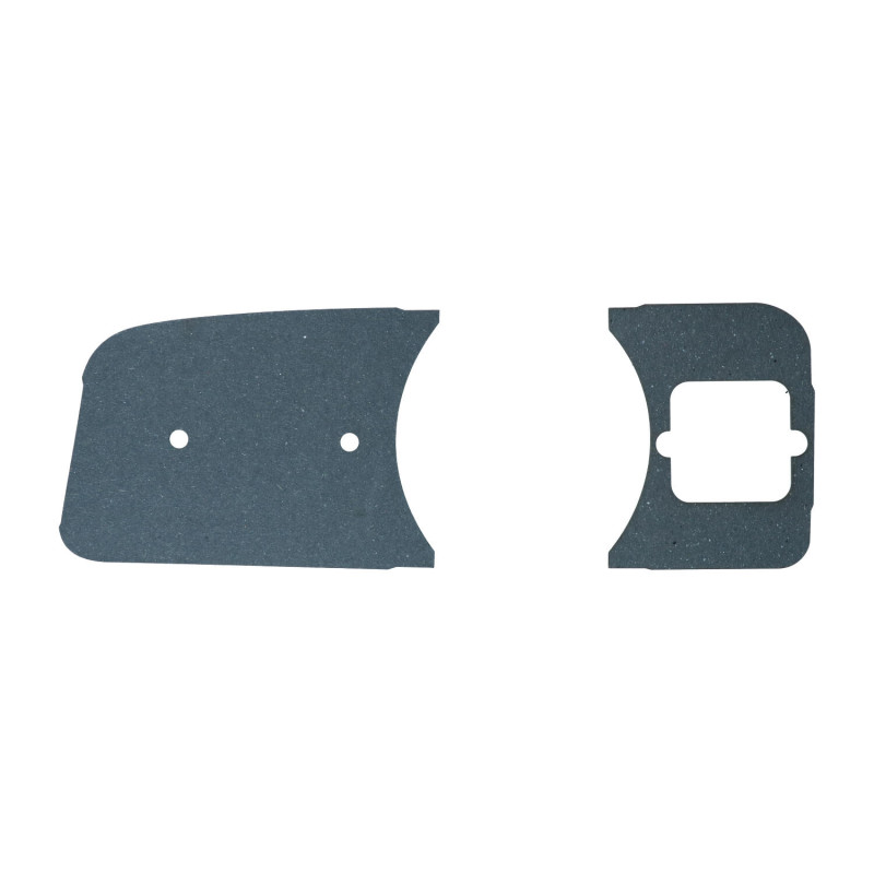 Isolation dashboard grille L+R with hole for fuel gauge