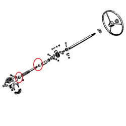 Roulement de boîtier de direction