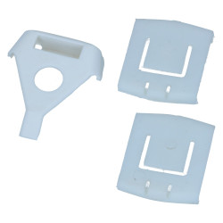 Seat rail bushings, for 1 seat, 3 pieces