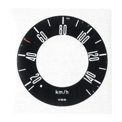 Conversion Miles en km/h Noir