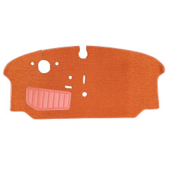 Tapis de sol avant orange Westfalia à partir 1973