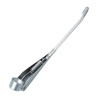 Wiper arm left silver 111 955 407E