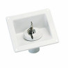 External water filling with locking cap