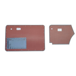 Doorpanel set convertible grey