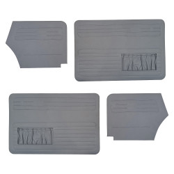 Doorpanel set convertible grey