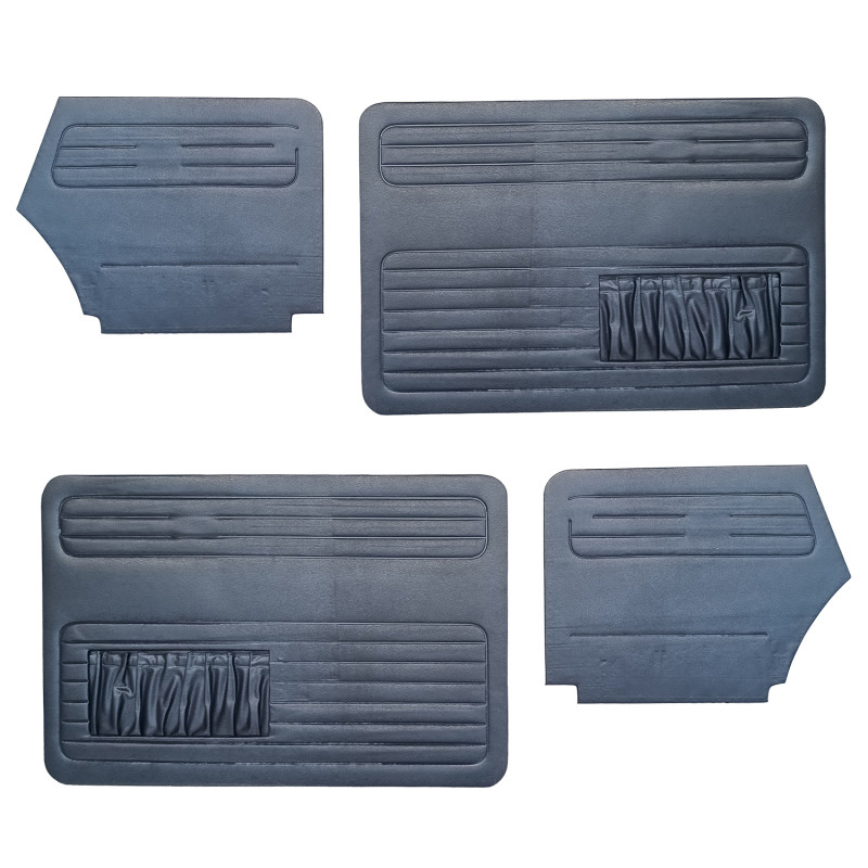Panneaux de porte Coccinelle cabriolet bleu à partir de 1973