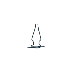 Clips for outside window scraper, 10 pieces, for one car