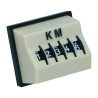 Compteur kilométrique journalier Ivoire