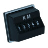 Trip counter KM Black