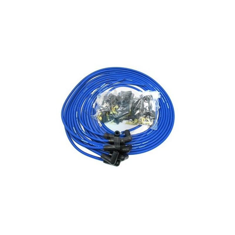 Cables de bougies pertronix 8 mm bleu