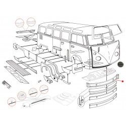 Panneau avant intérieur Combi Split Auto Craft